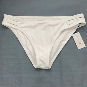 White Shade & Shore bikini bottoms